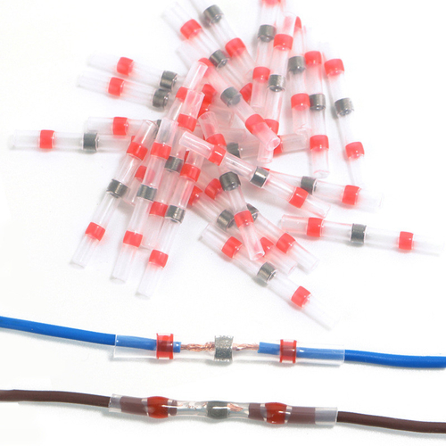 Rood Geel Blauw Krimpkous Connector Geïsoleerde en waterdichte connector