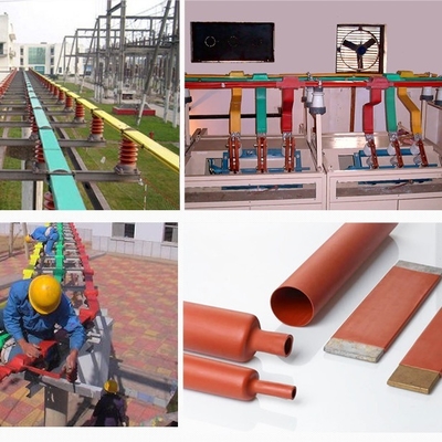 Goede prijs 20 tot 180mm Busbar Buiskruis Verbonden krimpt PE Op hoge temperatuur Omslagbuizenstelsel online