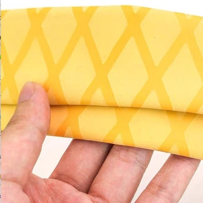 Goede prijs 25mm Visserijrod shrink tube yellow skidproof Greep online