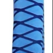 Blauwe Skidproof die Rod Shrink Tube, 40mm Hitte vissen krimpt Omslag voor Hengels