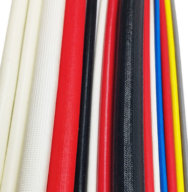 200c de Koker 4kv, Vuurvast Silicone Met een laag bedekt Glasvezelbuizenstelsel van de siliconeglasvezel