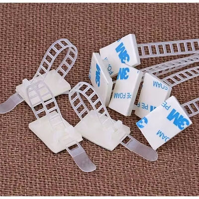 Goede prijs Hoge Kwaliteit LC Merk Nylon 66 Kabelbinders Set 30mm Zwart Zelfklevende Monteerbare Tie Mounts Veilige Achterkant Bundelen van Draden online