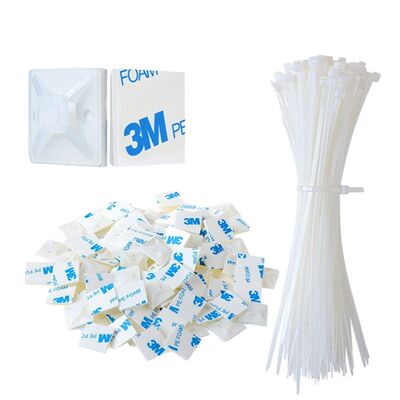 Goede prijs Longsan FC-28 Nylon Stof Lijm Tie Mount Kabelmanagement Clip voor Industrieel Gebruik online