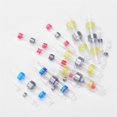 Goede prijs 22-18AWG Solder Seal Heat Shrink Butt Connectors Terminals Solder Seal Draadconnector Solder Sleeve online