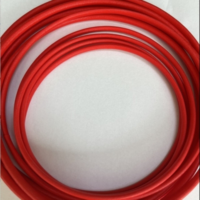 Goede prijs Rode Siliconerubber Met een laag bedekte Glasvezel Sleeving 3.5mm 12mm online