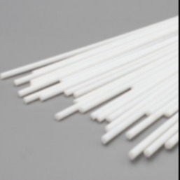 Afgietsel PTFE om Staaf 300mm, Witte Grafiet Gevulde PTFE-Staaf