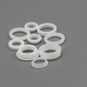 Goede prijs De Producten15mpa Wit van Rod Seals CNC PTFE van de drukweerstand Hydraulisch online
